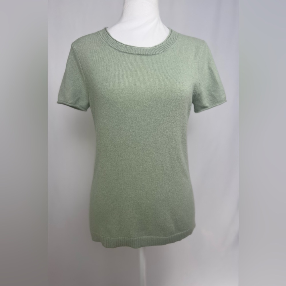 New / Relaxed cashmere T-shirt / B001